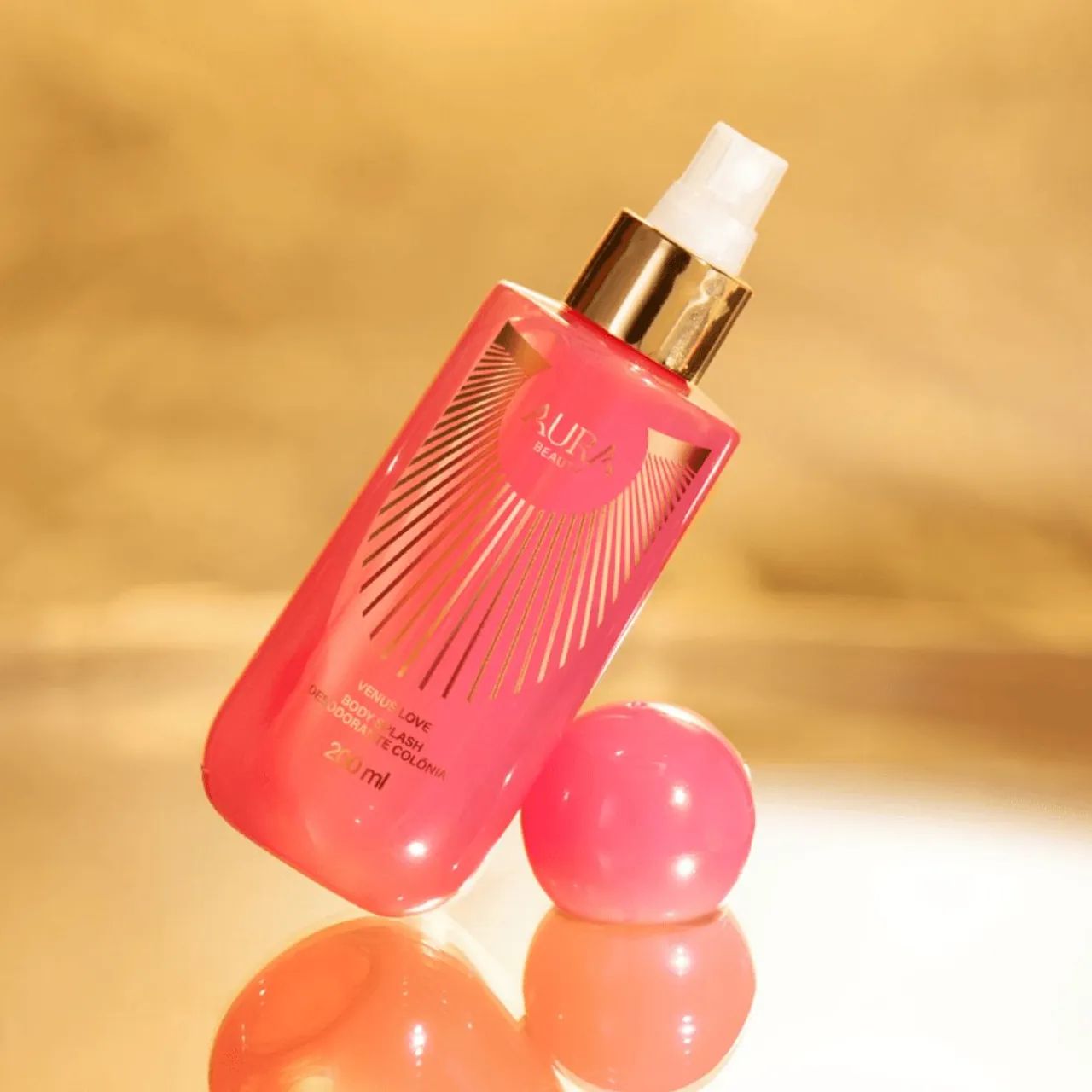 Body Splash Vênus Love Aura Beauty Hinode - Foto 4