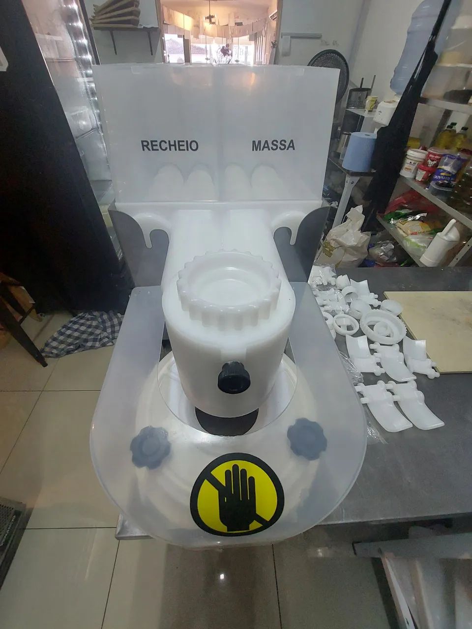 Maquina de salgados modeladora - Foto 3