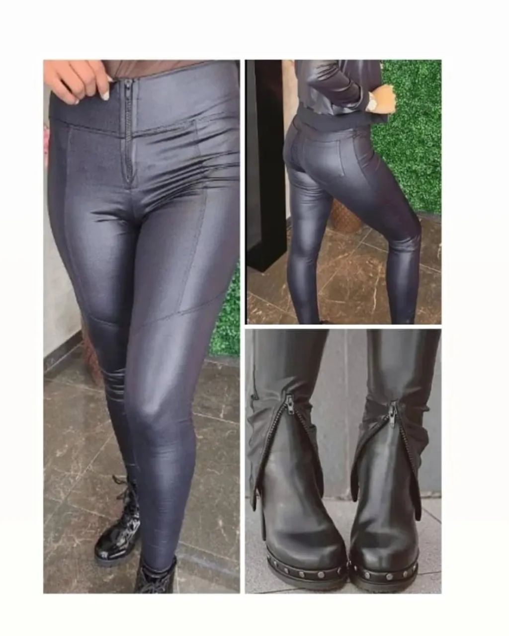 CALÇA FEMININA CIRRE C/ZIPER "SAL ROSA"  - Foto 4