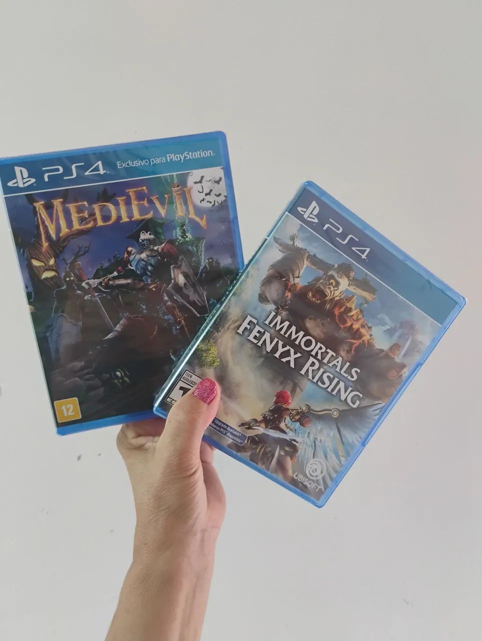 COMBO PS4 LACRADOS - MEDIEVIL + IMMORTALS FENYX RISING POR APENAS R$ 130!