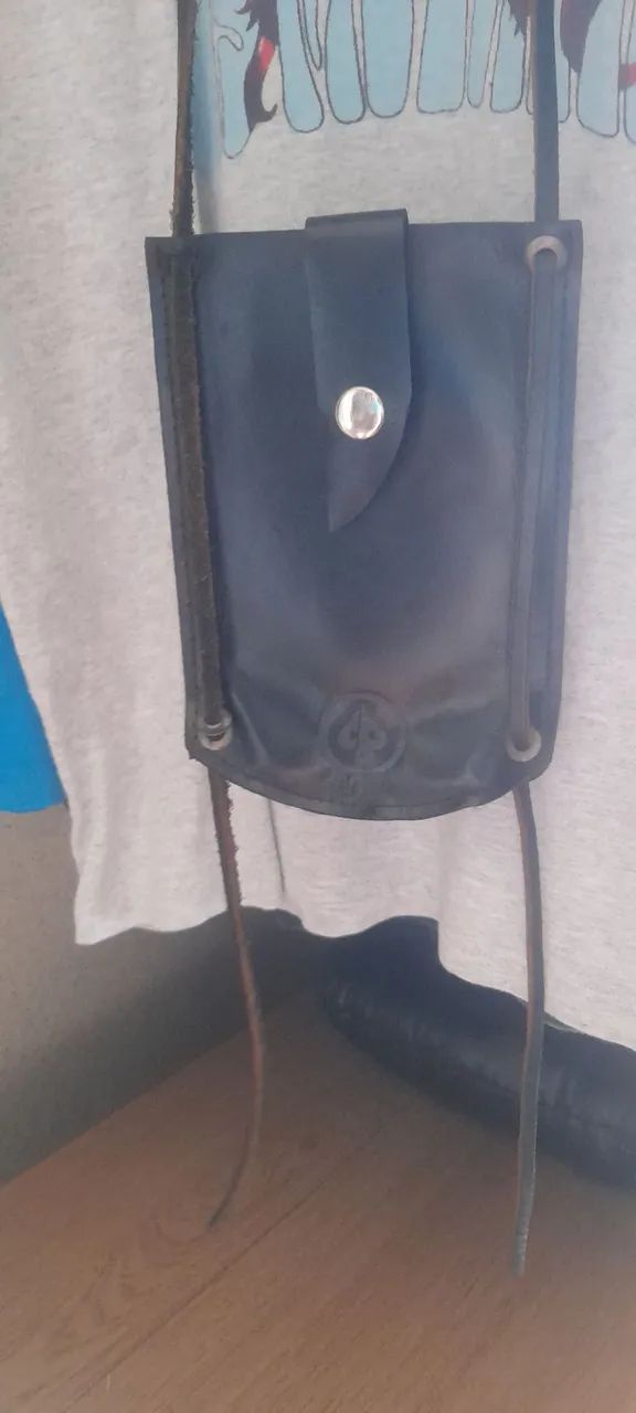 Bolsa porta celular artesanal - Foto 3