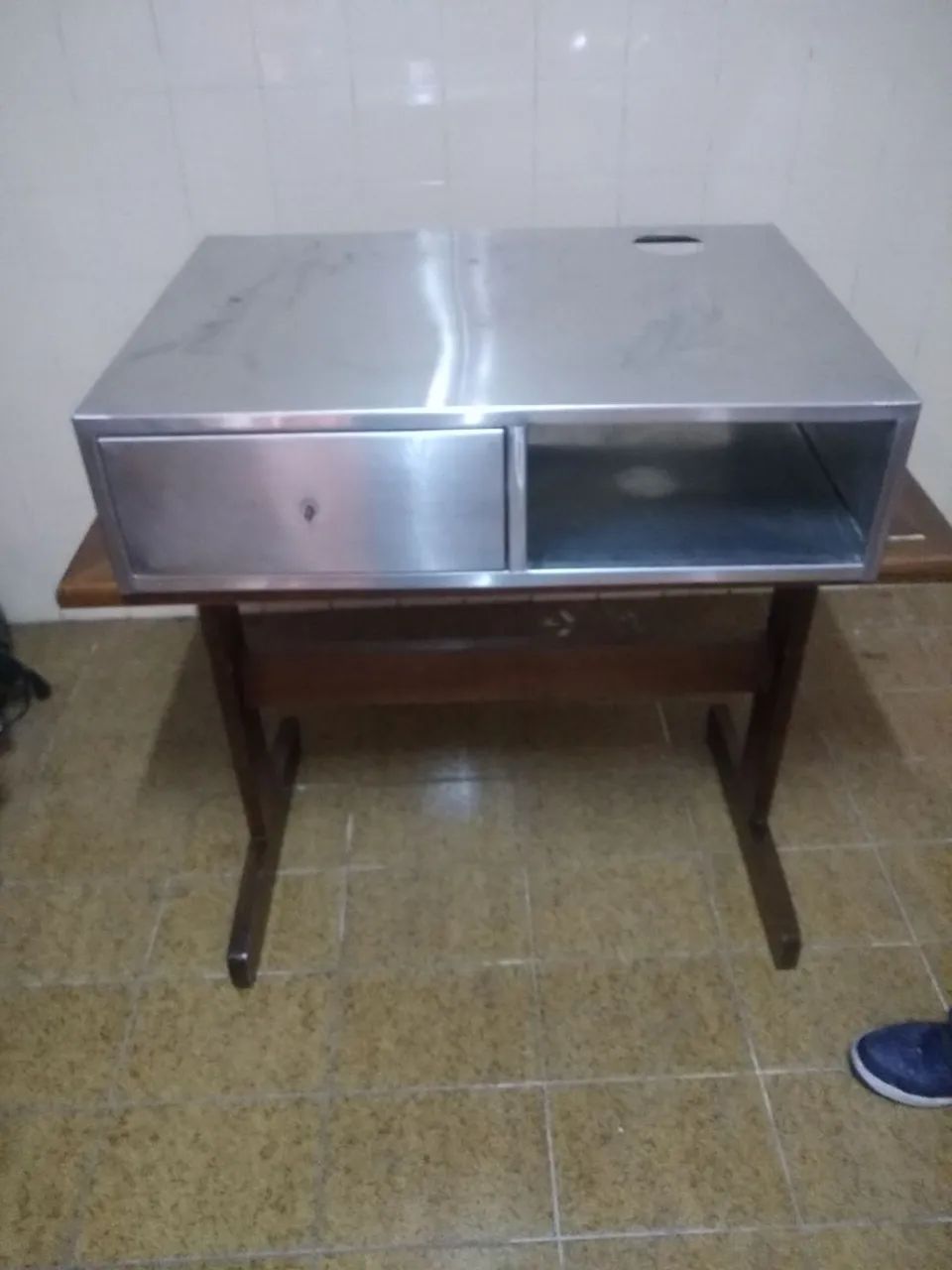 Gaveta em inox para maq de café expresso - Foto 4