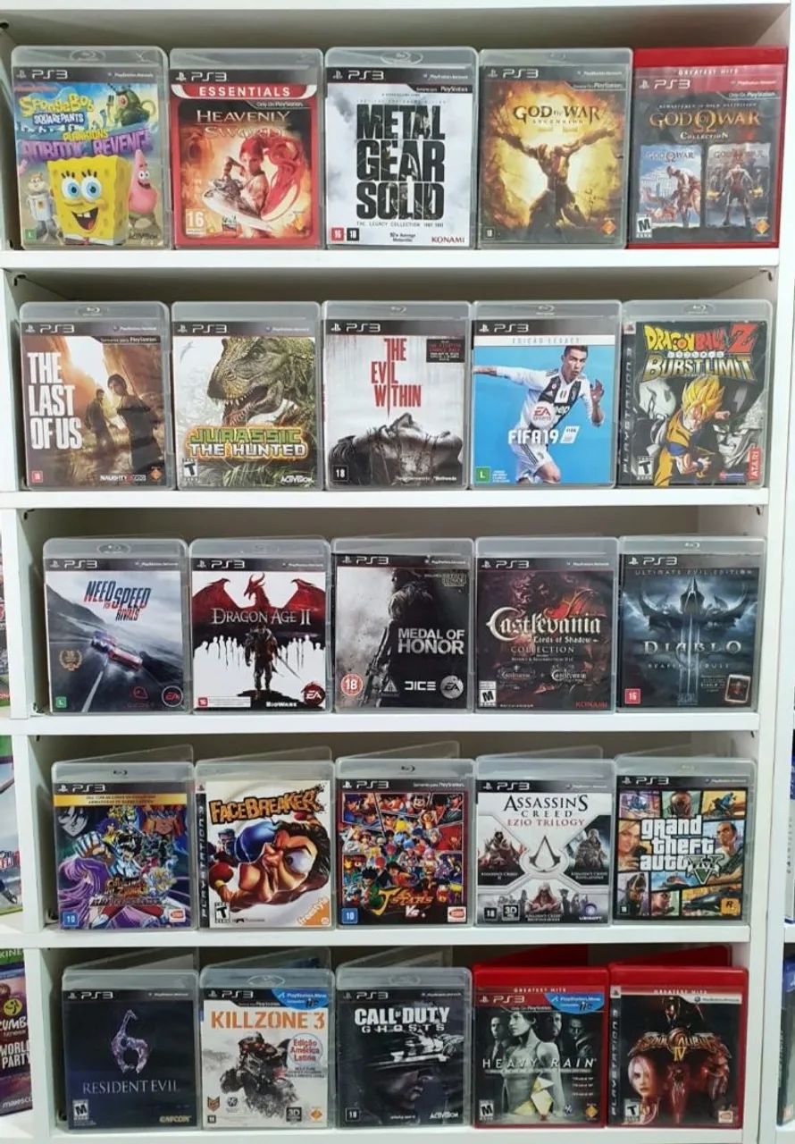 Jogos ps3 originais (entrego)