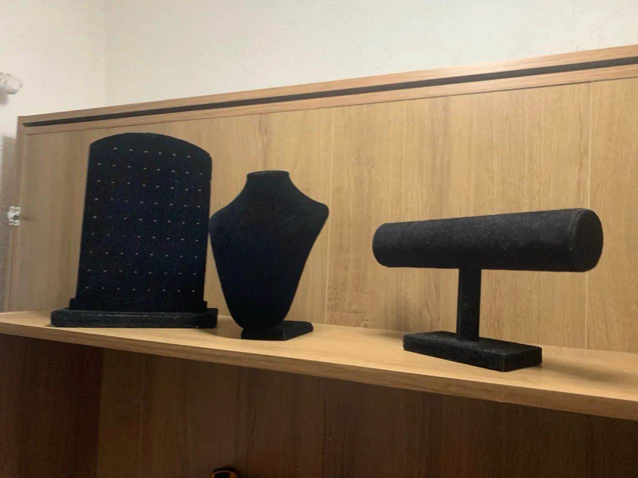 Suporte para Brincos e Pulseiras e Colar em veludo - Foto 2