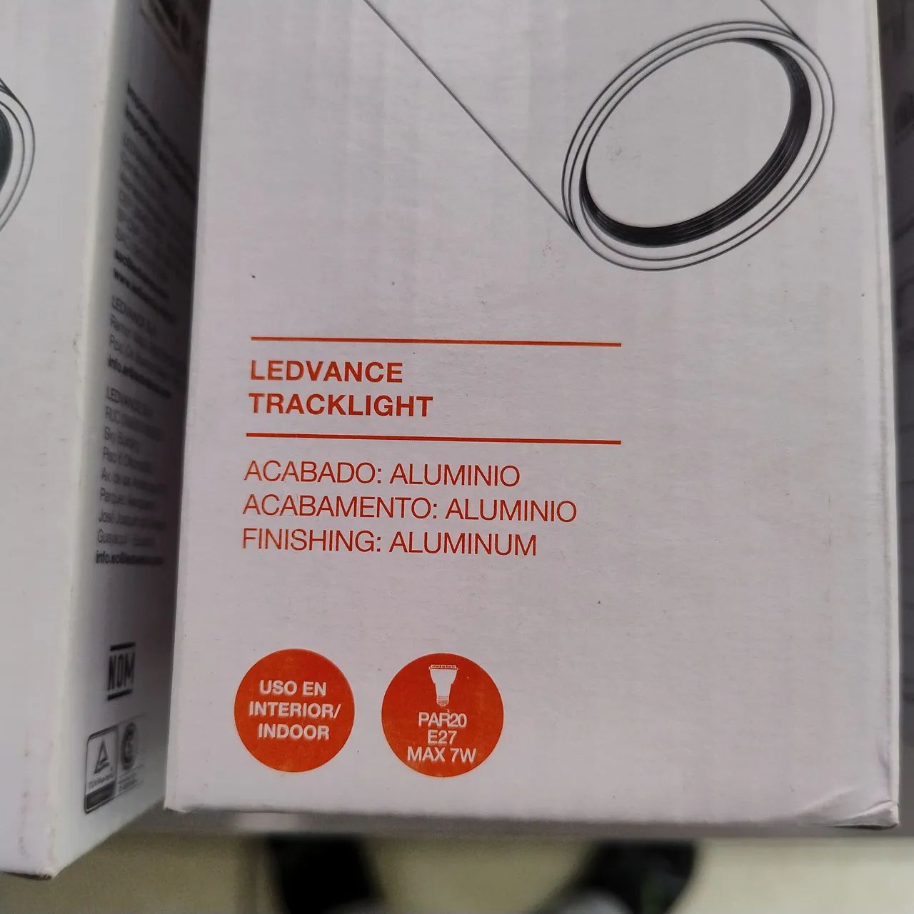 5 Spots LEDVANCE Tracklight Alumínio - Foto 4