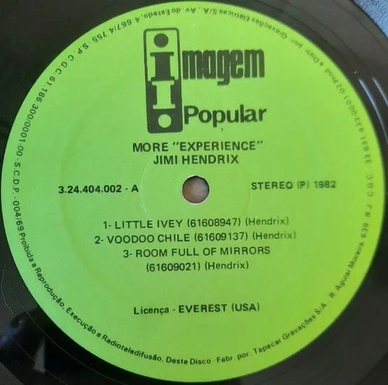 2LP The Jimi Hendrix Experience 1969 - Experience & More Experience (1971/1972) - Vinil - Foto 5