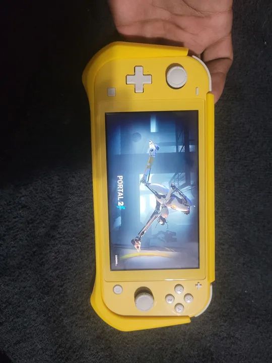 nintendo switch lite 32gbs com 3 jogos digitais