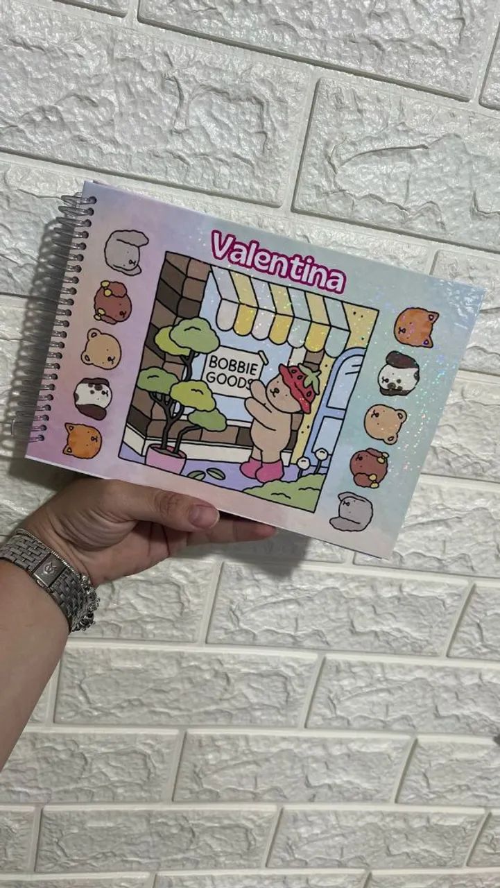 Cadernos do BOBBIE GOODS personalizado  