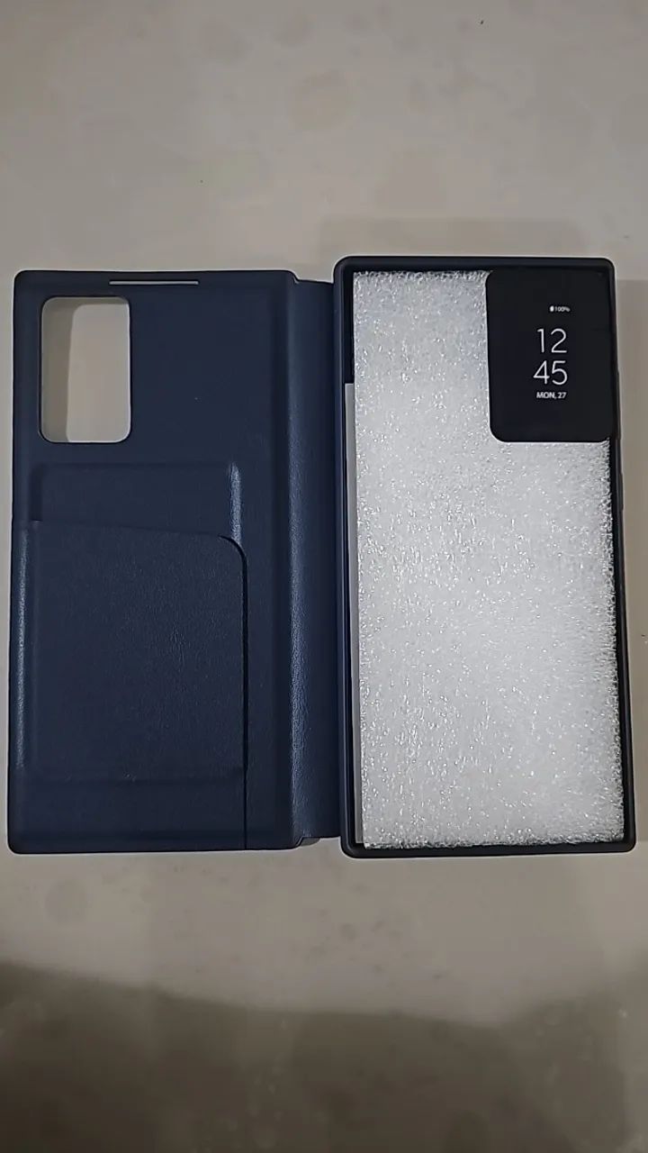 Capa Smart View Wallet Premium Para Galaxy S23 Ultra - Nova - Foto 3