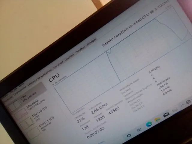 Cpu core i5 com 8gb hd 500gb troco por ps4 - Foto 2
