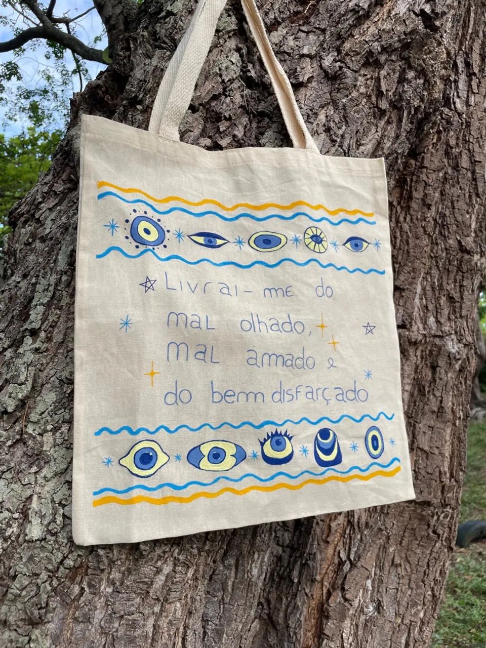 Bolsa de ombro com estampa - Foto 3