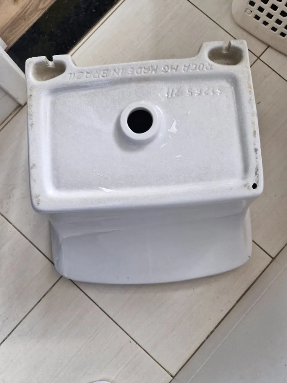 Tanque em louça M incepa branco