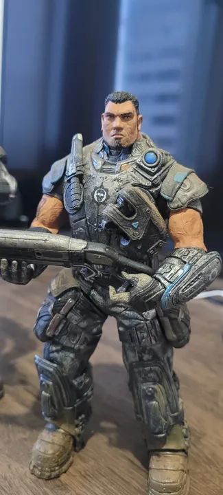 Gears of War NECA - Lote com 4 action figures - Foto 3