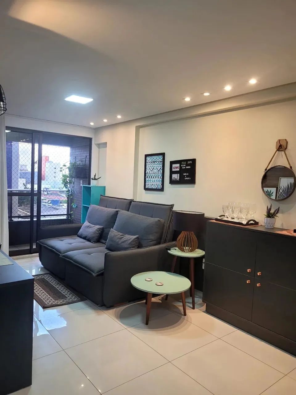 Alugo apartamento 350m da orla Mobiliado - Foto 2