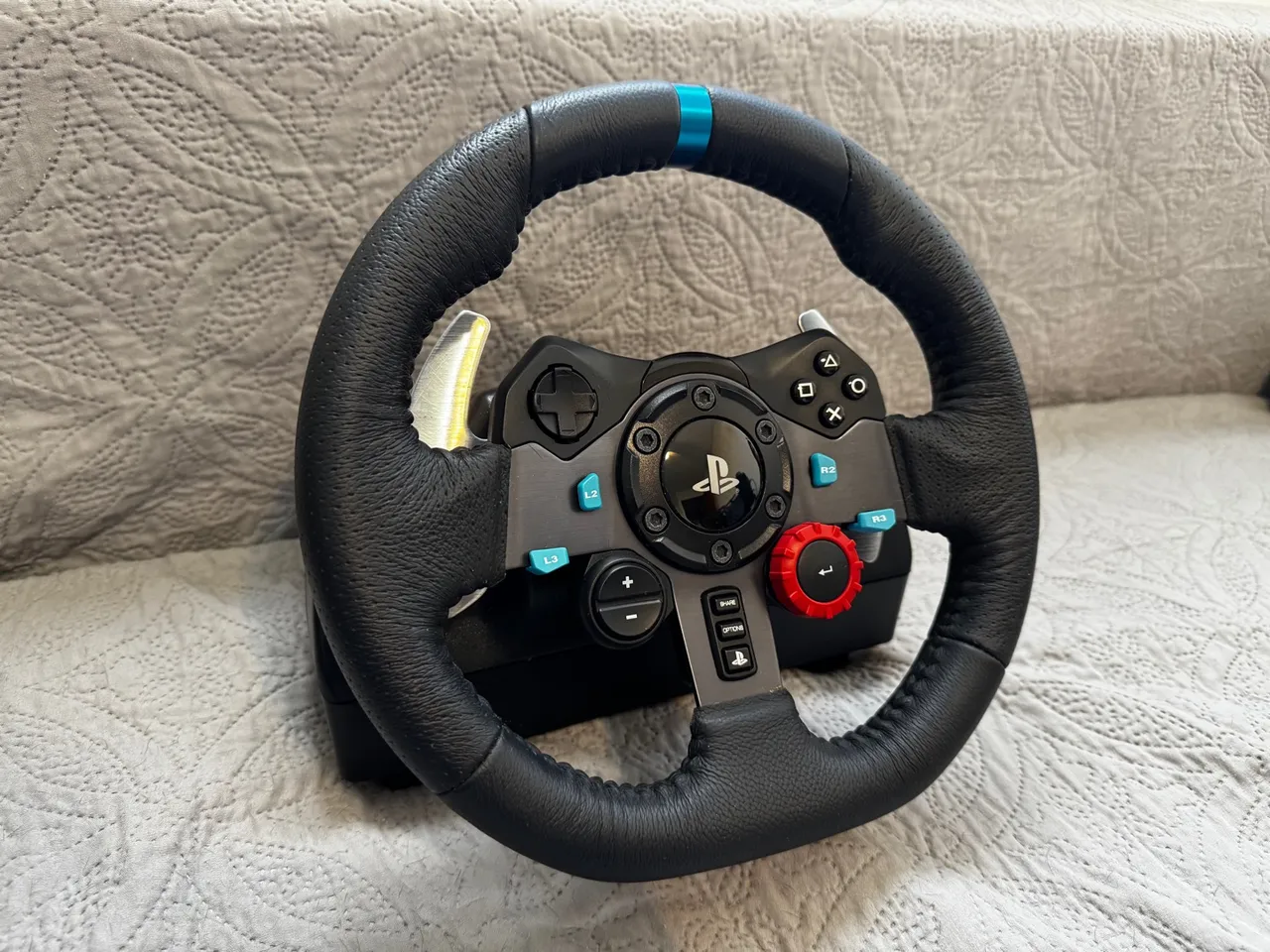 Volante Logitech G29 para PC, PS5, PS4 e PS3 - com suporte