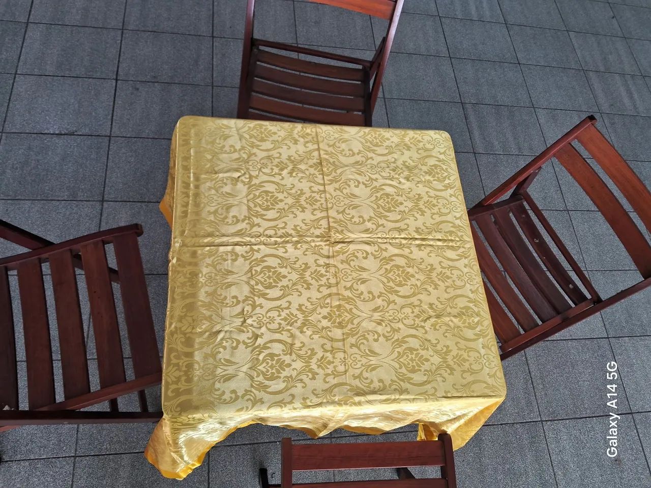 Toalhas Jacquard Amarela dourada - Foto 2