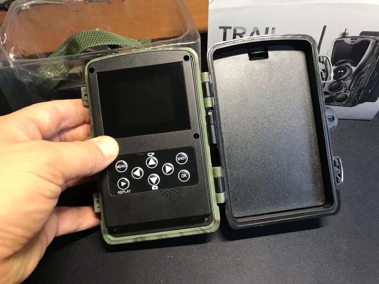 Câmera caça Trail HC-801A 5000mAh - Foto 4