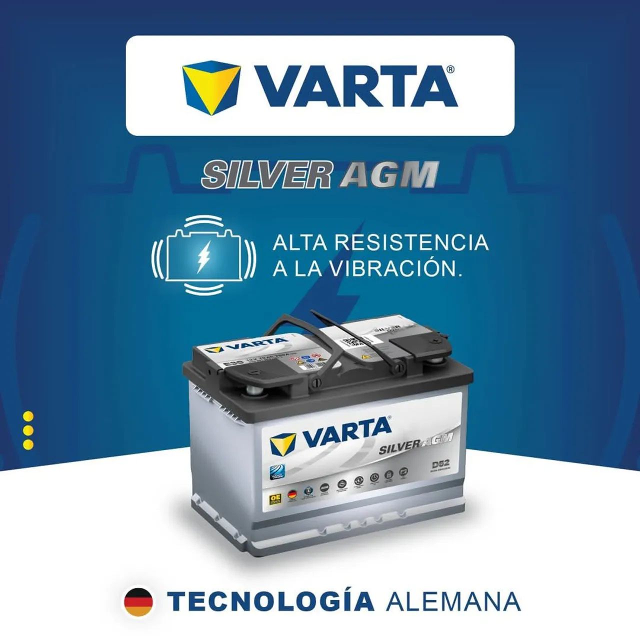 Bateria Varta AGM 70ah novas  - Foto 4