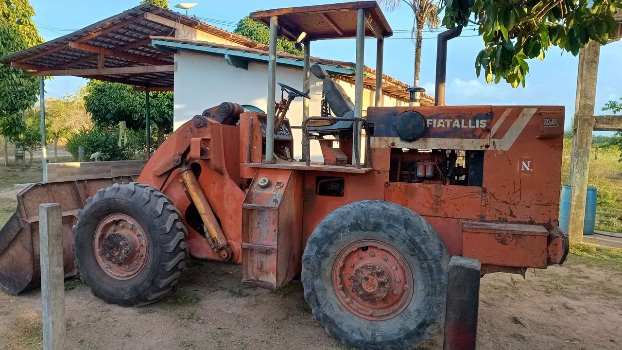 Pá carregadeira fiatallis