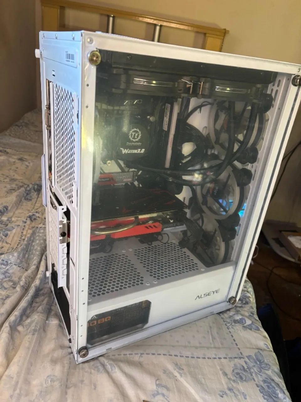 DESKTOP GAMER I7 6700 + GTX 1660 TI - BRANCO - Computadores e
