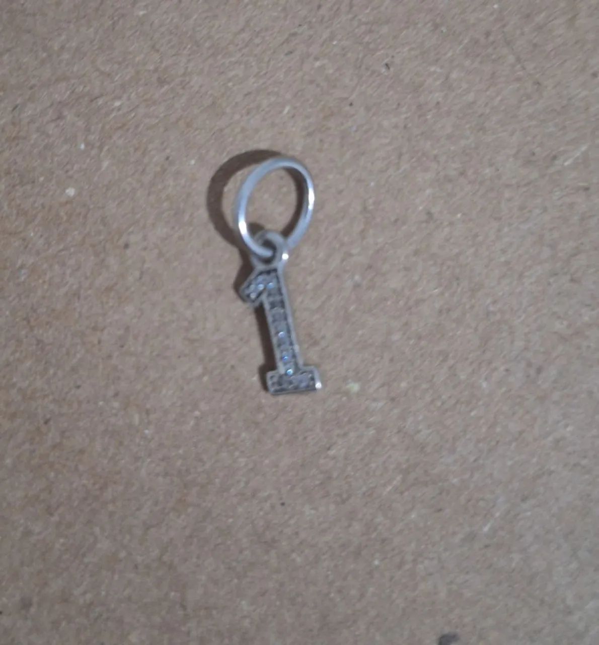 Berloque Vivara Número 1 com zirconia - Foto 2