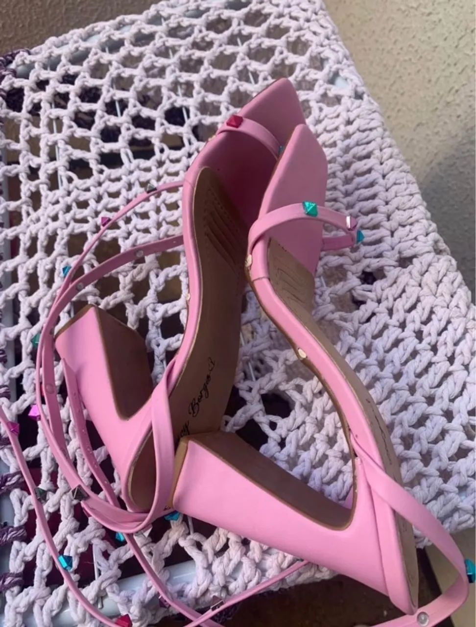 Sandalia rosa 38 - Foto 4