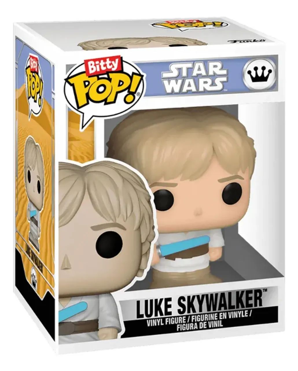 Funko Bitty Pop! Star Wars Luke Skywalker And Speeder - Foto 3