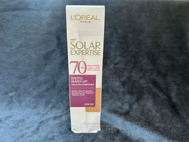 solar expertise efeito makeup cor 3.0 fps70 30g - Foto 3