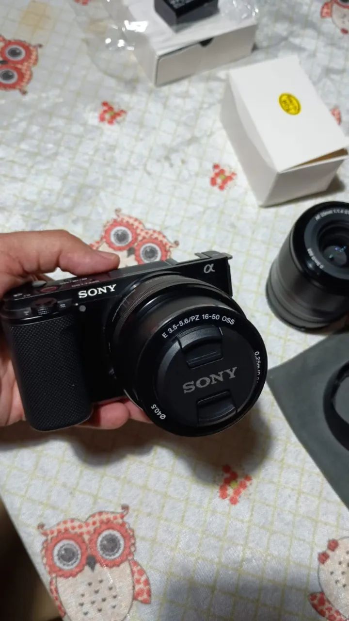 Sony zv10 com lentes - Foto 3