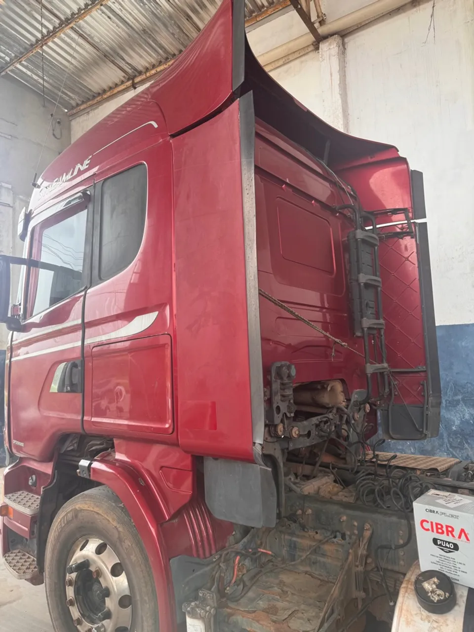 Cabine de caminhão Scania stralmline
