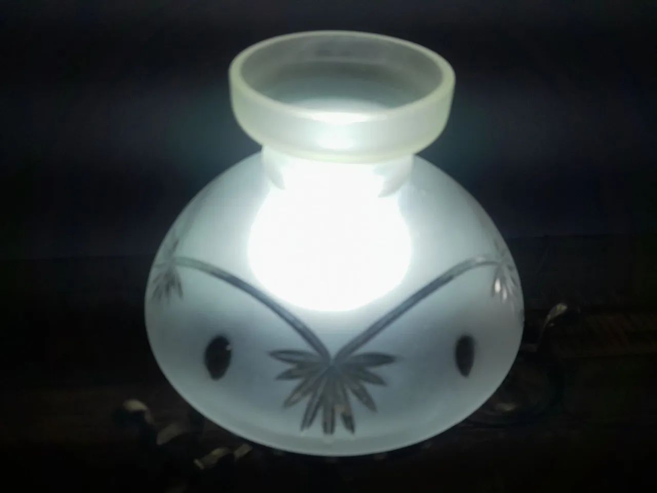 Par de Abajures Vintage em Bronze - Foto 3