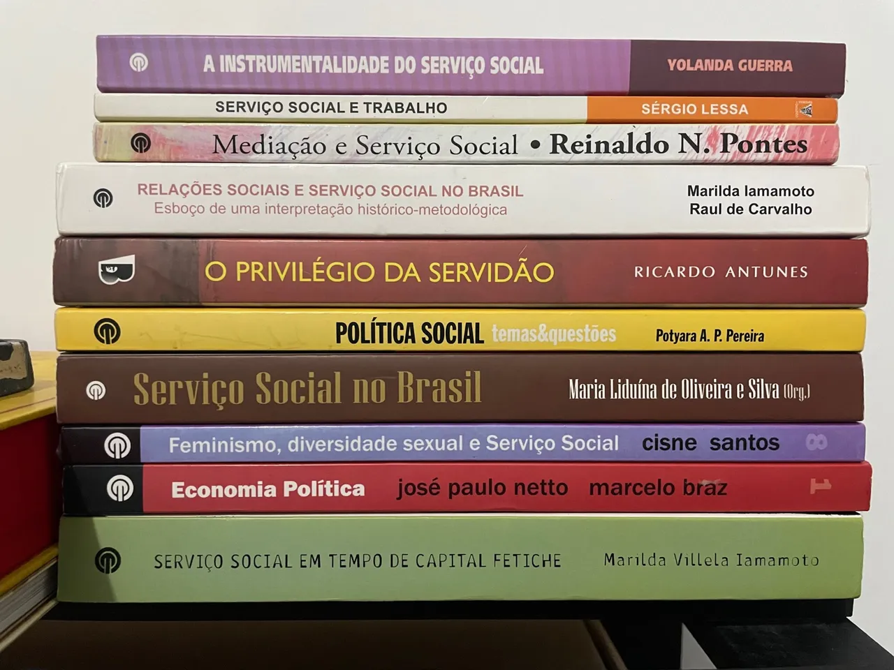 "livros de servico social" no Brasil