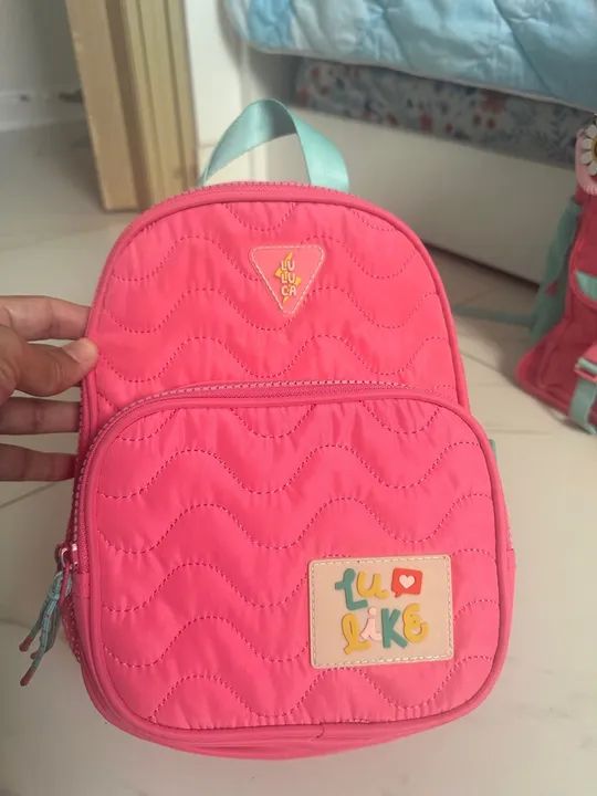 Kit Mochila e Lancheira Luluca - Foto 3