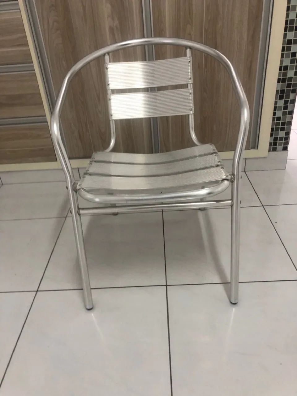 Cadeira de Alumínio