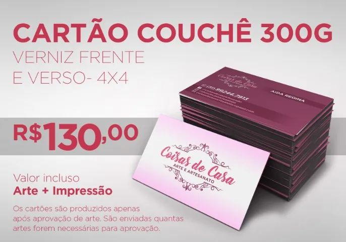 Cartões de Visitas - Foto 5