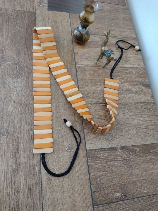 Cinto de madeira artesanal - Foto 2