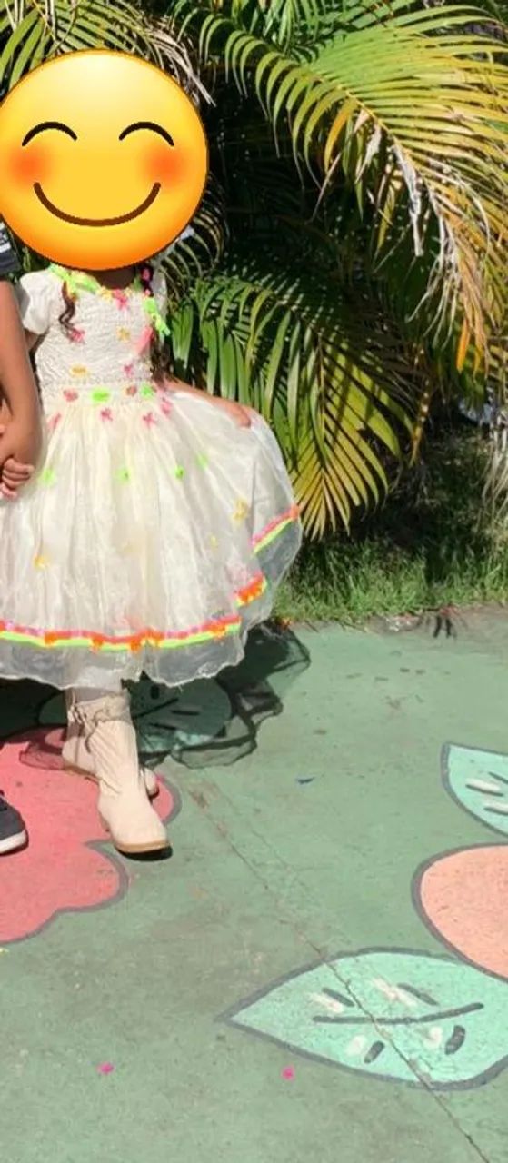 Vendo vestido de noivinha caipira