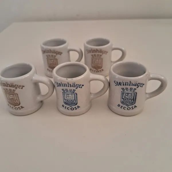 Min canecas Steinhaeger Ceramarte Vintage