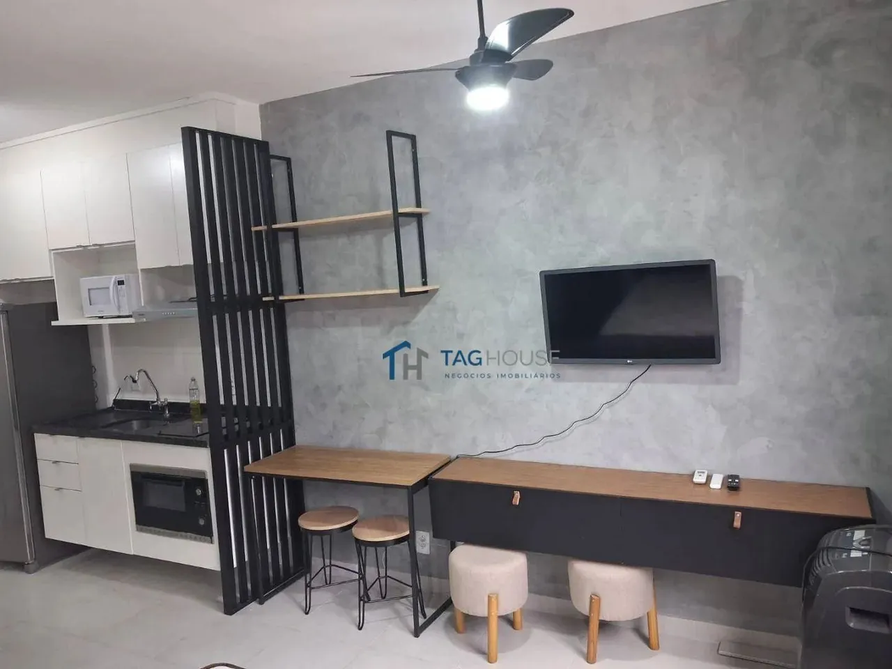 Studio mobiliado para alugar, 25 m² por R$ 3.500/mês - Vila Olímpia - São Paulo/SP