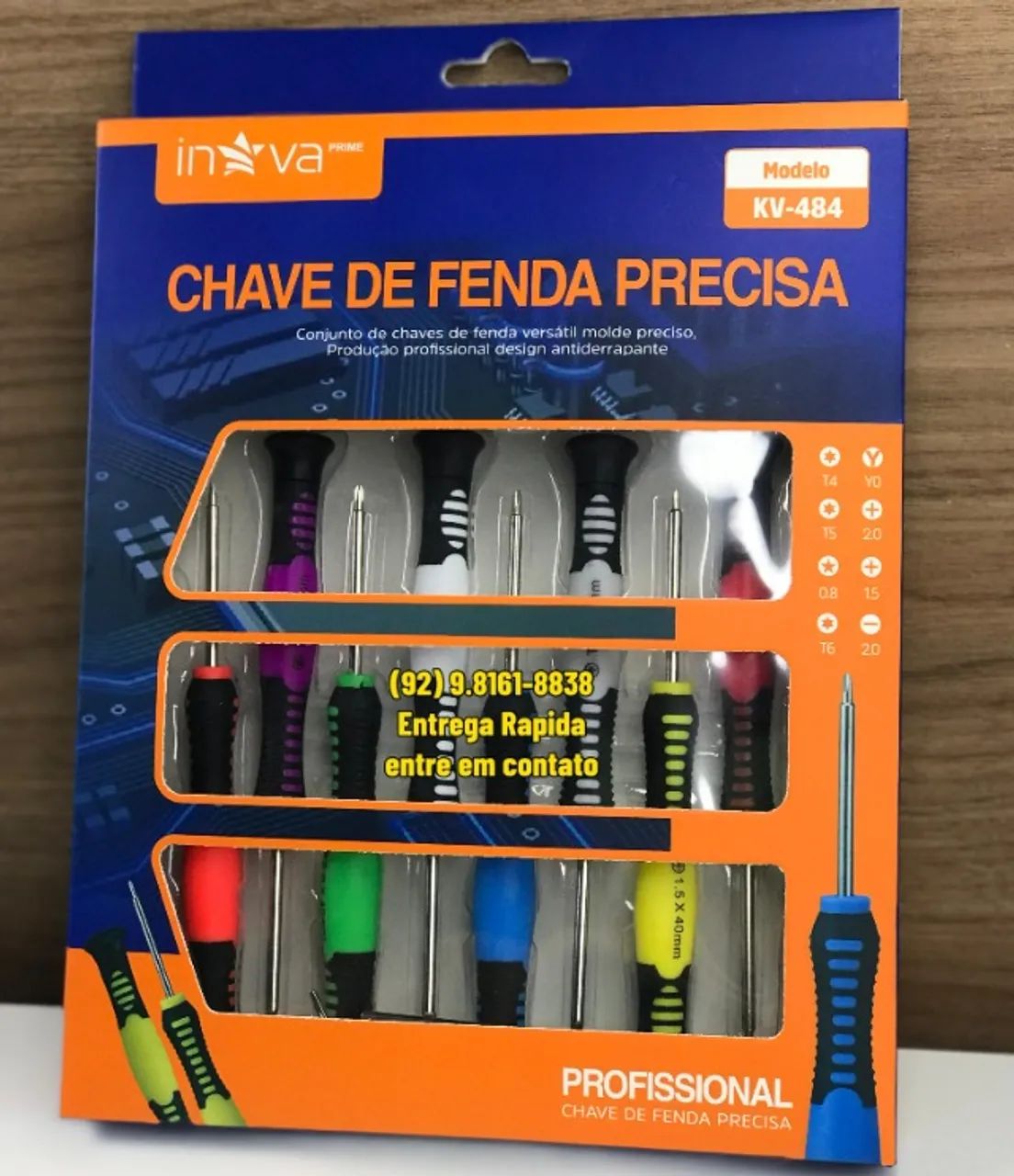 Kit de Chave de fenda para celulares universal - entregamos das 9 ate as 22 - Foto 5