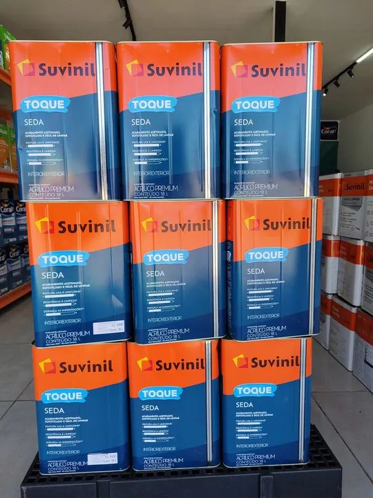 TINTA ACETINADA SUVINIL TOQUE DE SEDA R$499,90