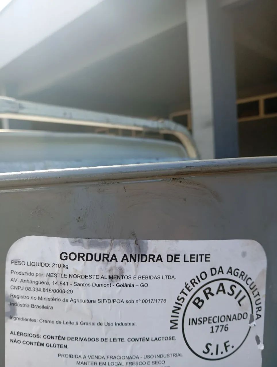 Tambores ( não tóxico era utilizado para armazenamento de manteiga  - Foto 2