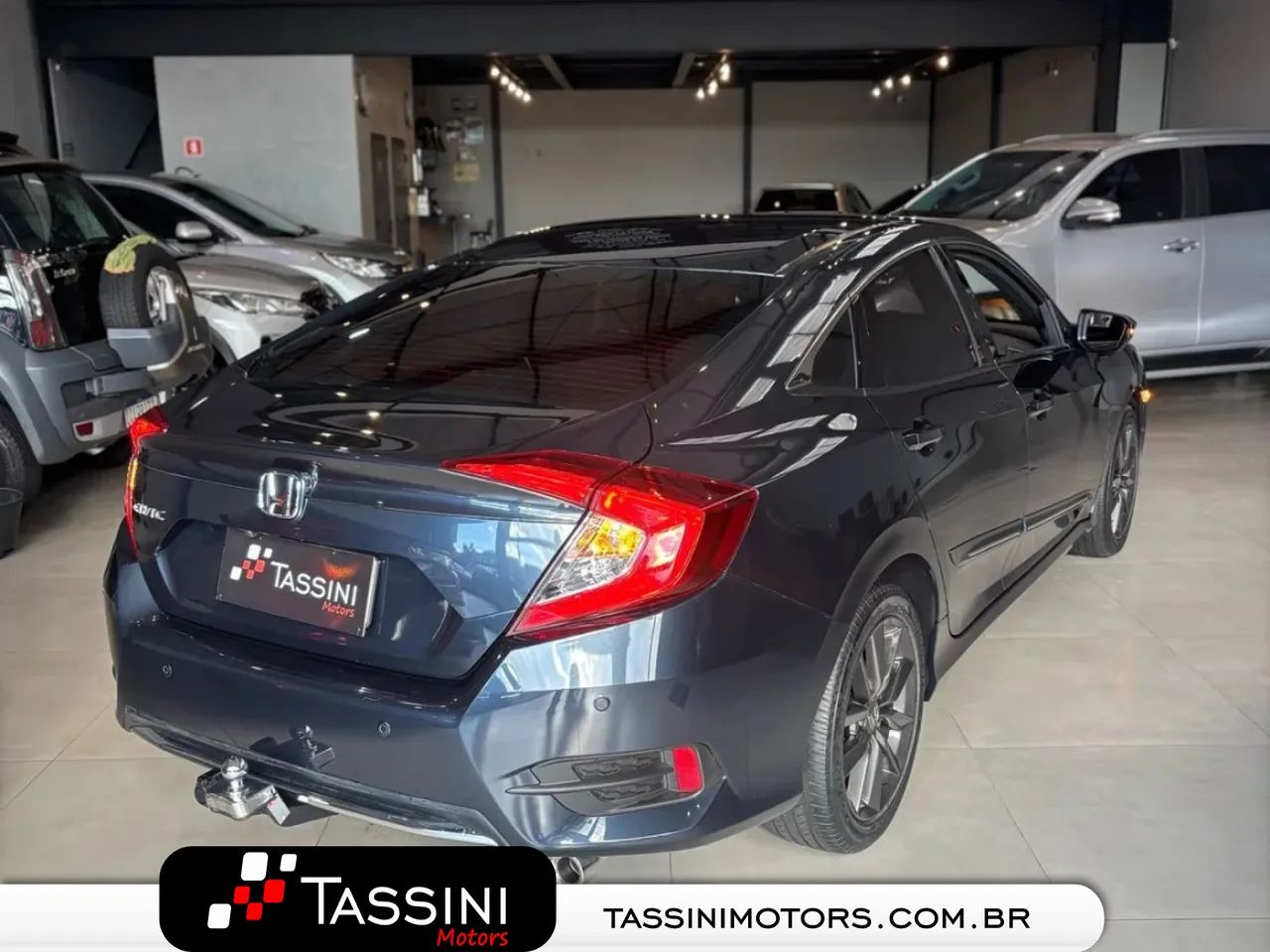 HONDA CIVIC 2.0 16V FLEXONE EXL 4P CVT AZUL 2021 - Foto 3