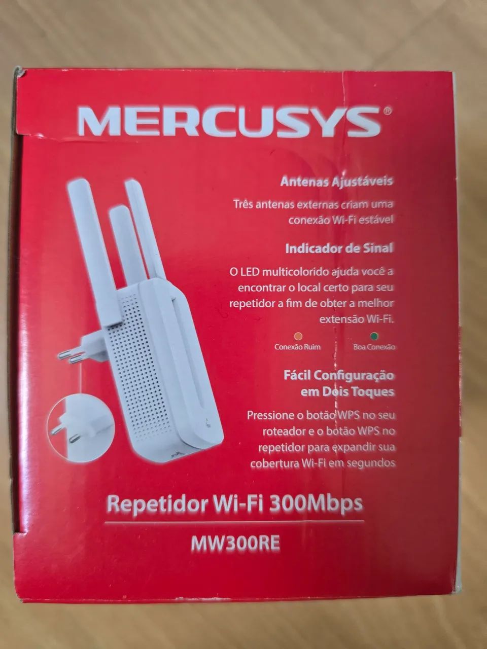 Repetidor Wi-Fi Mercusys 300Mbps - Foto 2