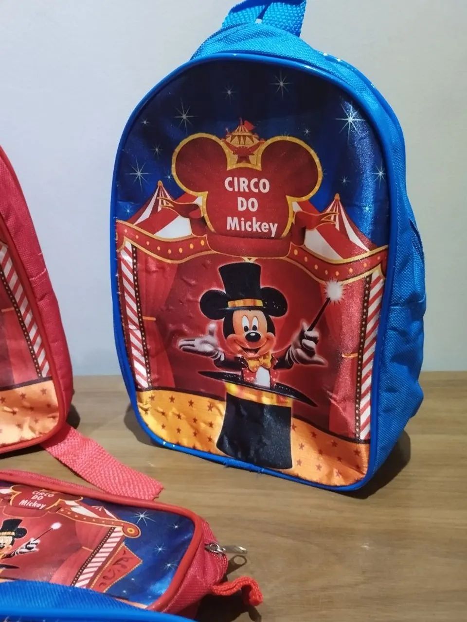 10 kit Mochila e Estojo Circo do Mickey - Foto 5