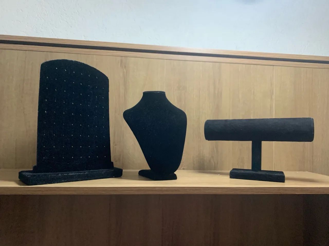 Suporte para Brincos e Pulseiras e Colar em veludo