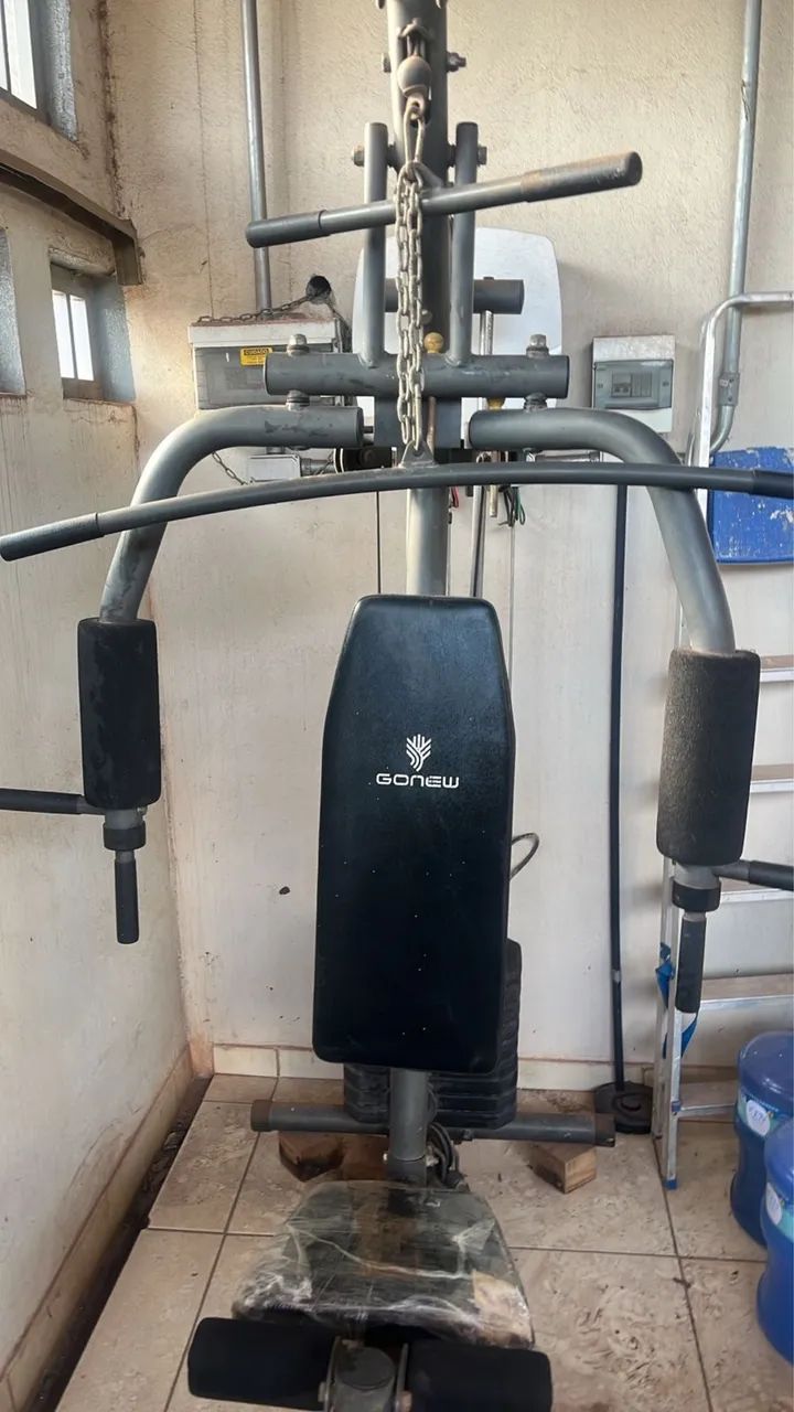 Estação de Musculação Gonew completa Academia e Exercícios