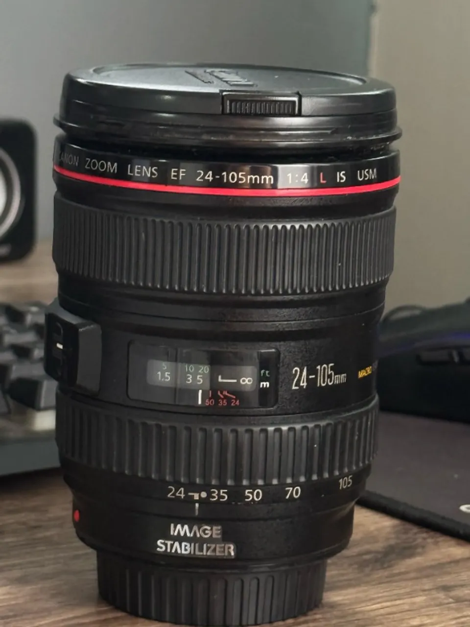 Lente Canon 24 105L F4