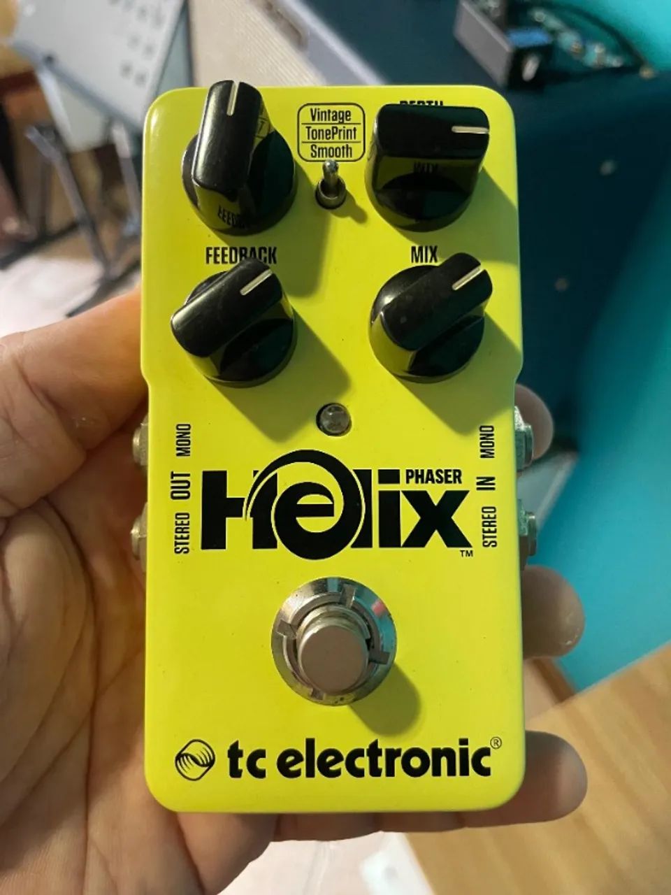 Pedal Phaser Helix Tc Electronic - Instrumentos musicais