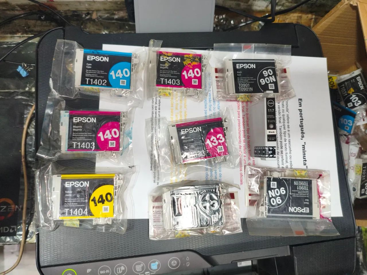 Kit de Cartuchos originais Epson - Foto 3